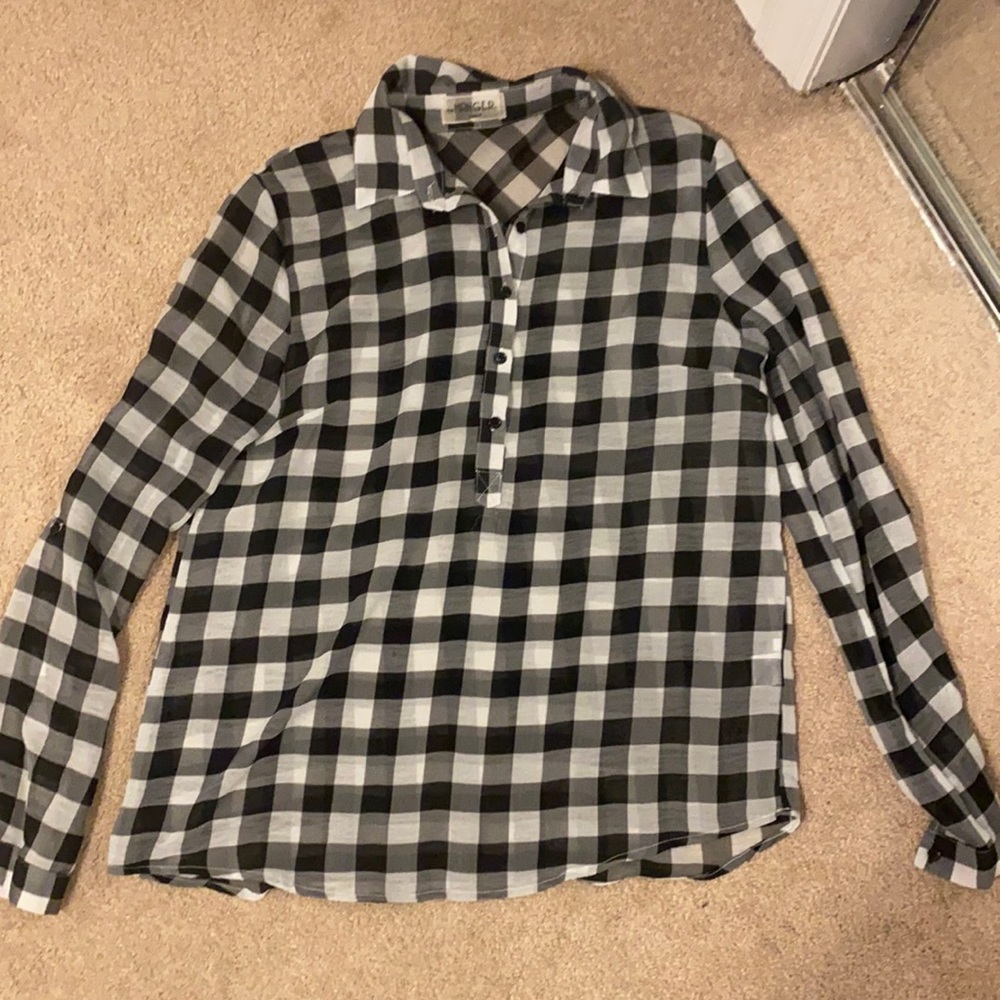 Checkered Blouse